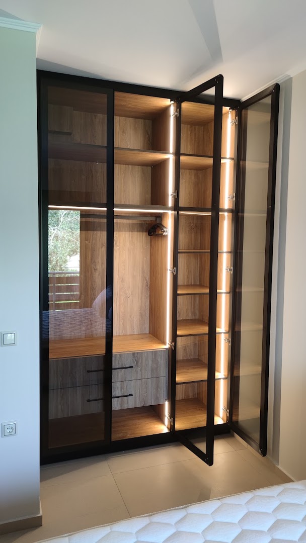 Concept woodworks κουζίνα ντουλάπα πόρτα έπιπλα — Φωτογραφίες 8